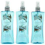 Coconut Fantasy by Body Fantasies, 3 x 8 oz Fragrance Body Spray for Women
